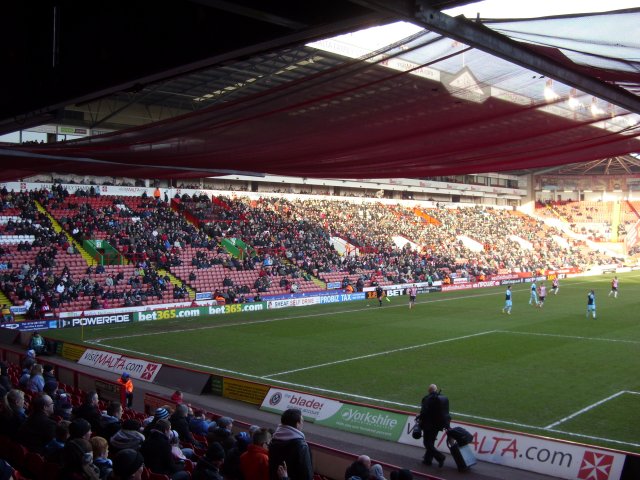 The John Street Stand During the Match